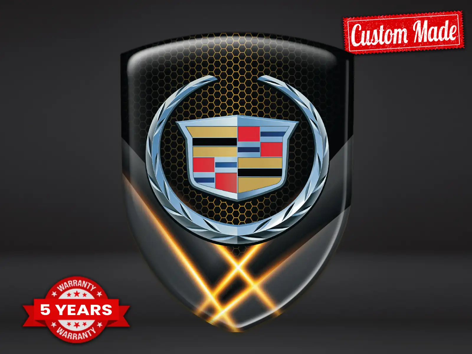 Cadillac Vinilos Traseros Estilo Alta Calidad Personalizable ST
